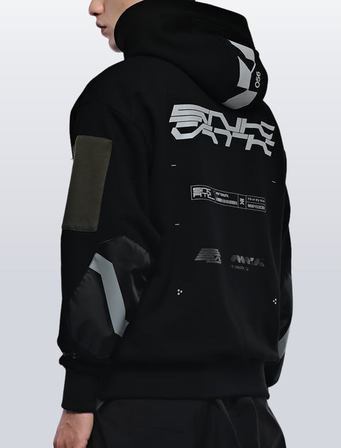 SNK56/PV-F80 Hoodie - Black/Olive