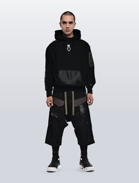 SNK56/PV-F80 Hoodie - Black/Olive