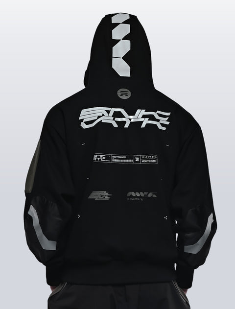 SNK56/PV-F80 Hoodie - Black/Olive