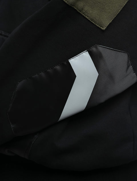SNK56/PV-F80 Hoodie - Black/Olive