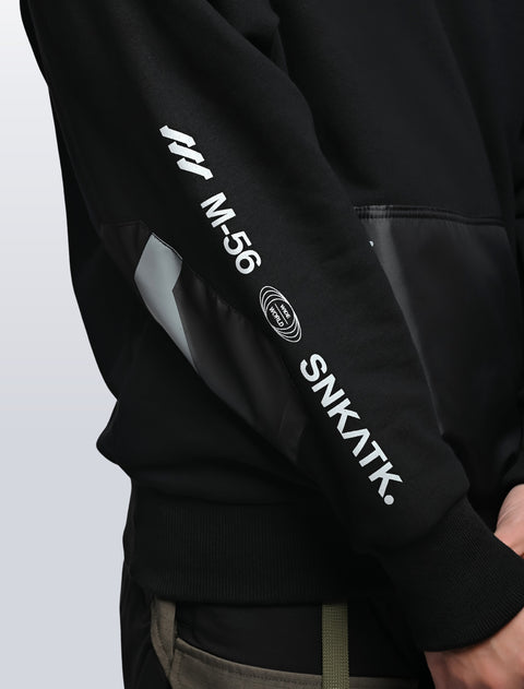 SNK56/PV-F80 Hoodie - Black/Olive