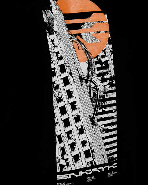 SNK56/Days of Ruin-TF01 T-Shirt - Black