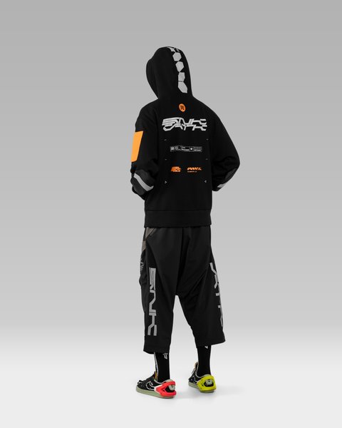 SNK56/PV-F45 Hoodie - Black/Orange