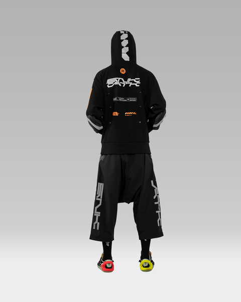SNK56/PV-F45 Hoodie - Black/Orange