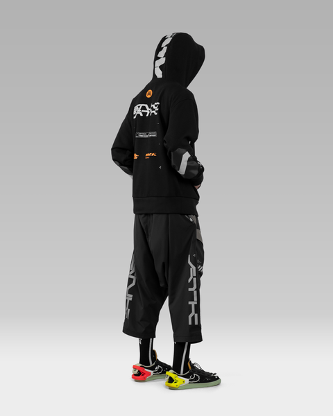 SNK56/PV-F45 Hoodie - Black/Orange