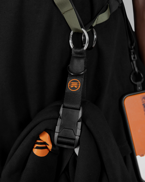 SNK56/PV-F45 Hoodie - Black/Orange