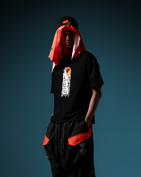 SNK56/Days of Ruin-TF01 T-Shirt - Black