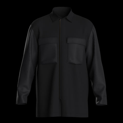 CORE Overshirt - Contrast Black
