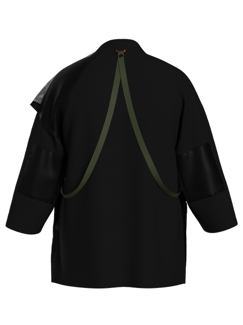 Patchwork Noragi: Black/Black