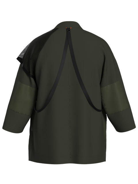 Patchwork Noragi: Olive/Black