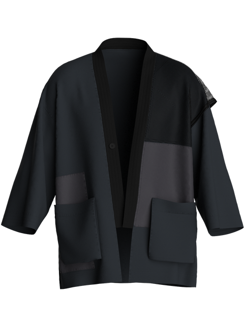 Patchwork Noragi: Slate/Black