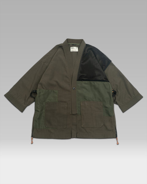 Patchwork Noragi: Olive/Black