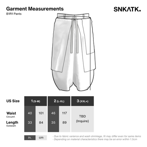 B1:R1 Layered Trousers