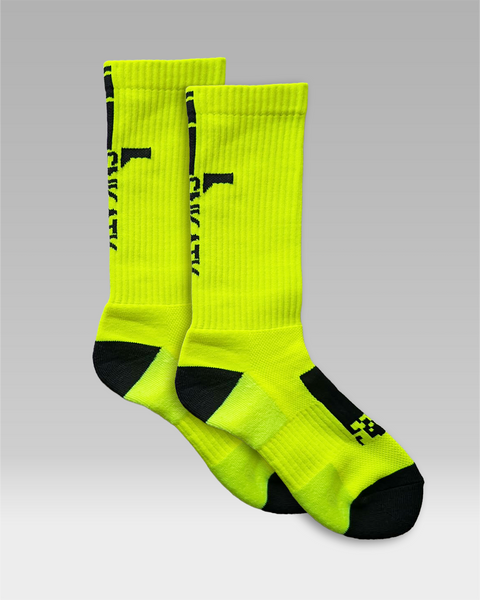 "Just Socks" Volt/Black