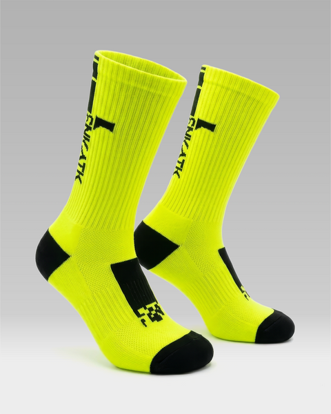 "Just Socks" Volt/Black