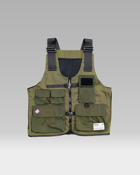 BADLANDS Utility Vest/Tote Bag - Evergreen