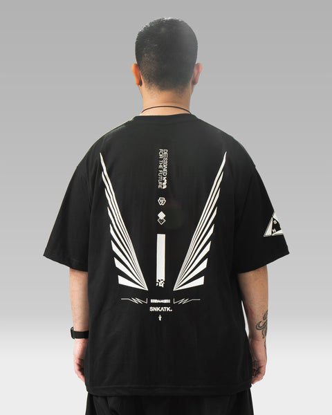 CORE OS WINGS T-shirt - Black