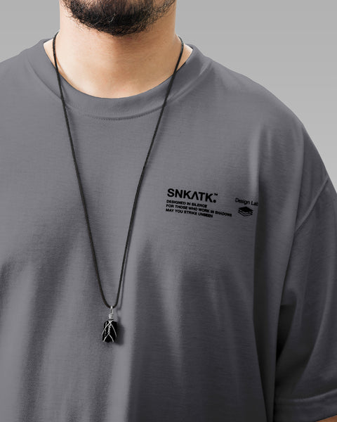 CORE OS WINGS T-Shirt – Grau