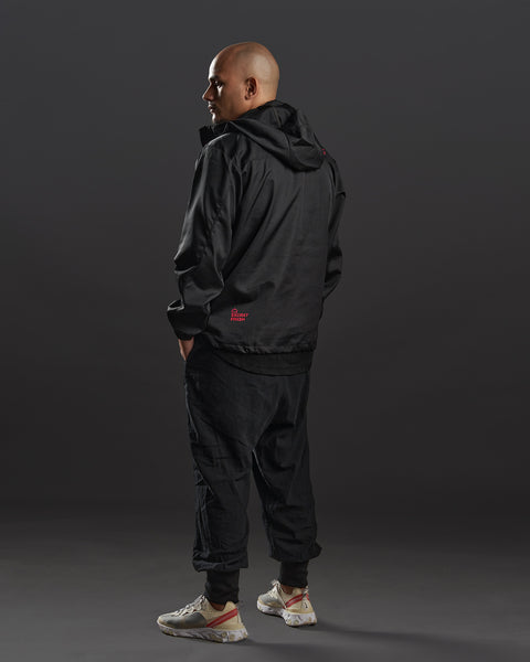 "BLACK PINK" Packable Anorak