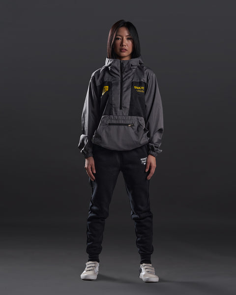 "GHOST GREY" Packable Anorak