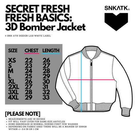 Fresh Basics 3D Bomber