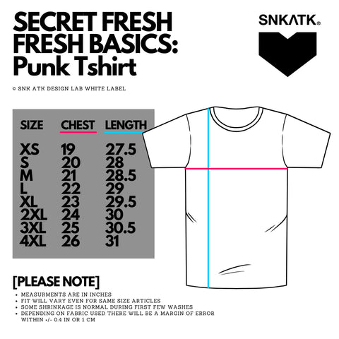 Fresh Basics Punk Pink Heart T-Shirt