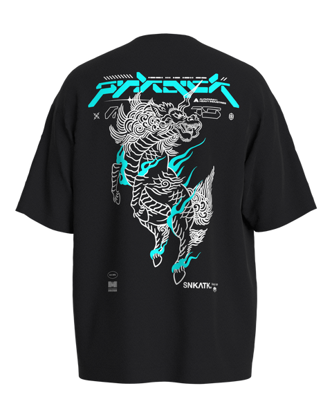 Neon Kirin Oversized Tee
