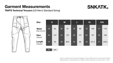 TANTO Technical Trousers