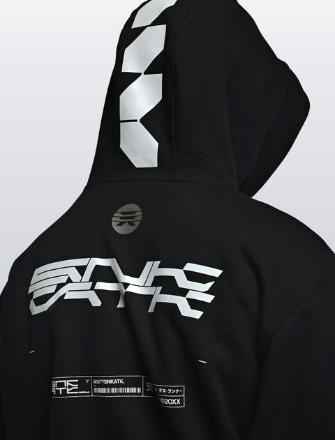 SNK56/PV-F80 Hoodie - Black/Olive