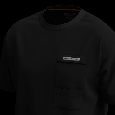 CORE 2-Poc B T-shirt - Black