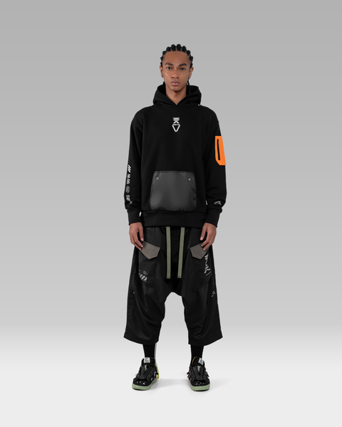 SNK56/PV-F45 Hoodie - Black/Orange