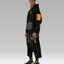 SNK56/PV-F45 Hoodie - Black/Orange