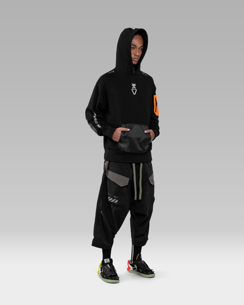 SNK56/PV-F45 Hoodie - Black/Orange