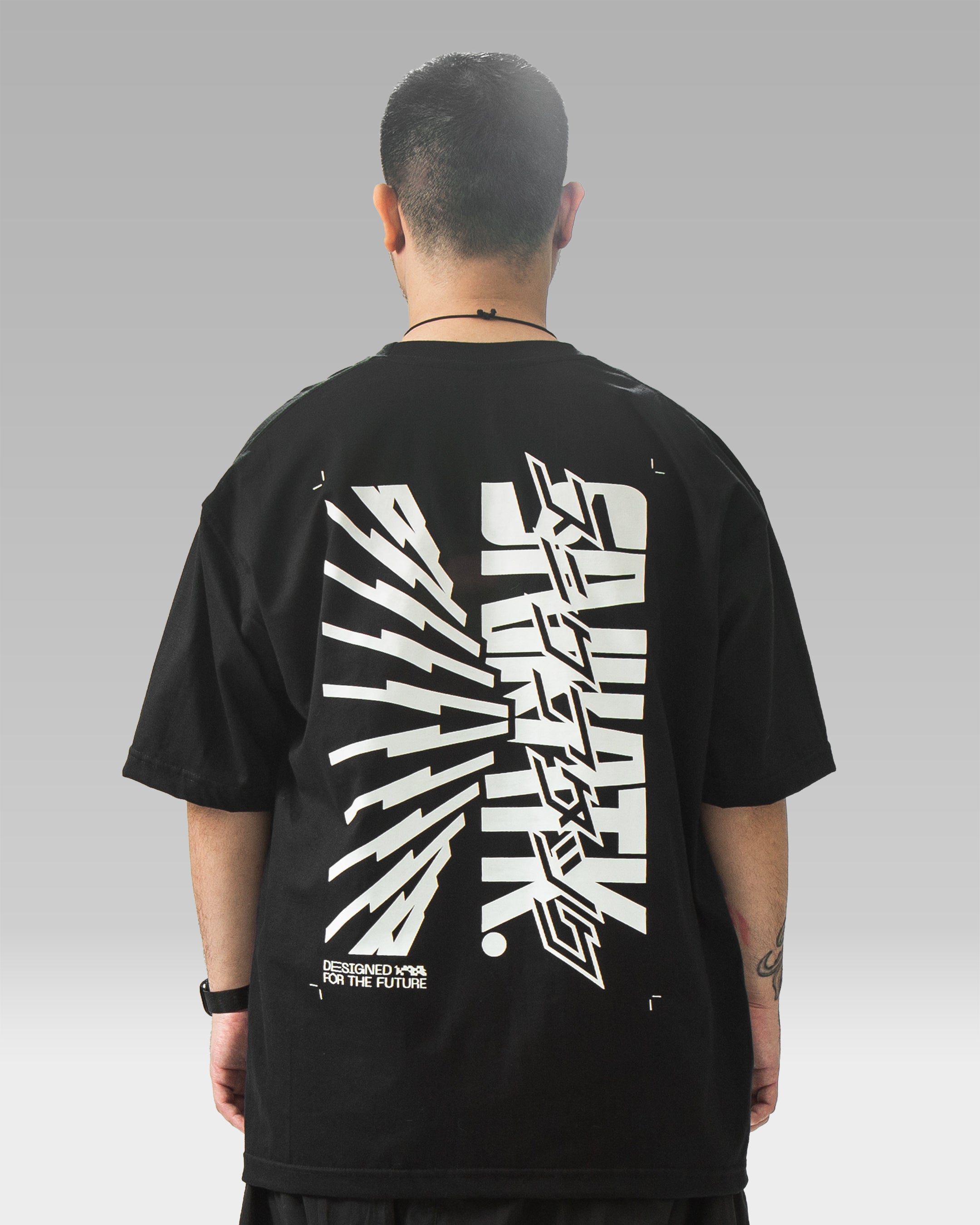 YAMASHITA×I.F.C　AORI COSMIC INK L/S TEE CORE OS FUJI T-shirt - Black - SNK ATK® Design Lab
