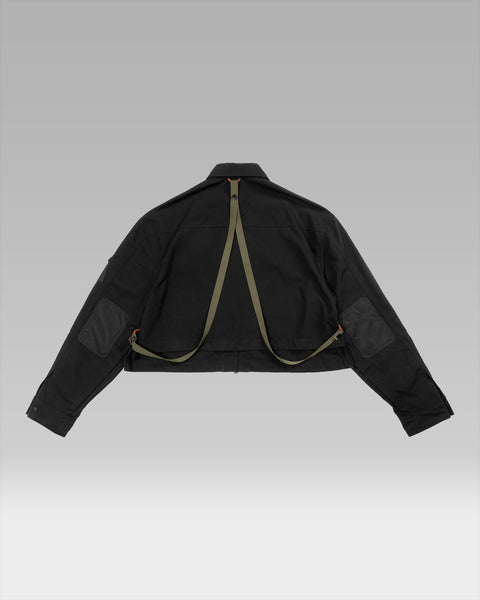 CORE Cropped Overshirt - Coal