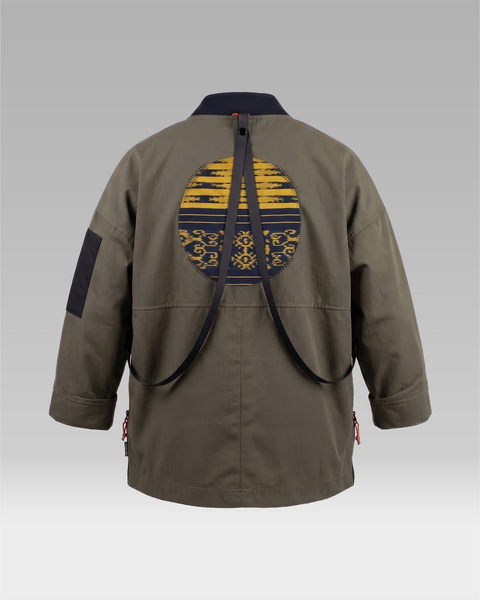 ROOTS Noragi Jacket - "Royal" OD/Gold/Black