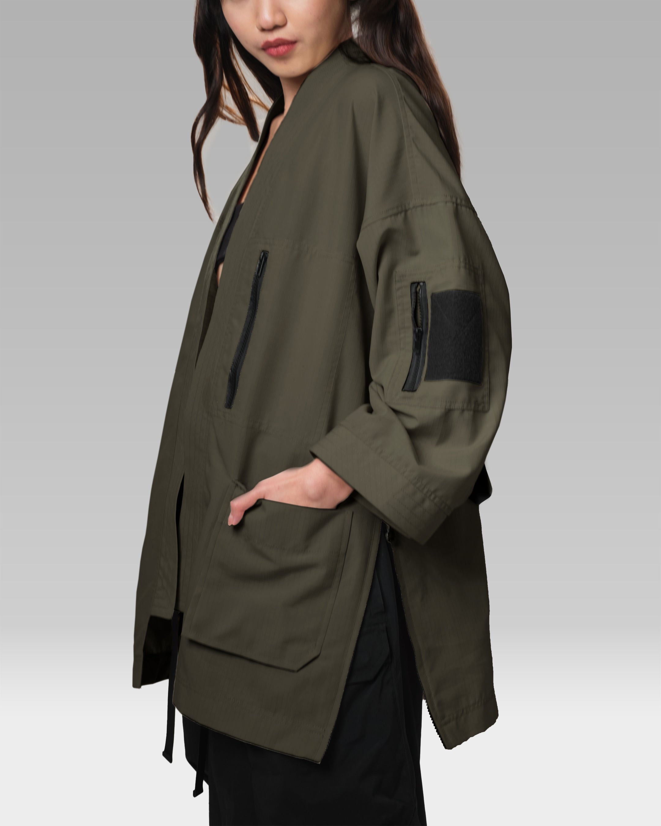 SHADOW MkIII Noragi Jacket - OLIVE | SNK ATK - SNK ATK® Design Lab