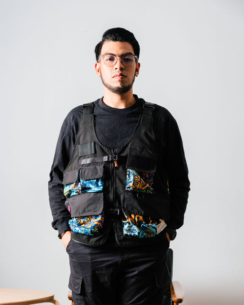 ARTIST SERIES Utility Vest/Tote Bag: Jethro Olba
