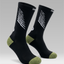 "Just Socks" Black/White/Olive