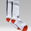 "Just Socks" White/Black/Orange
